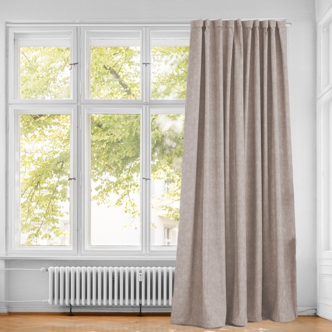 Ready Made Taped 230x250cm Gunmetal Rm409 - Image 1