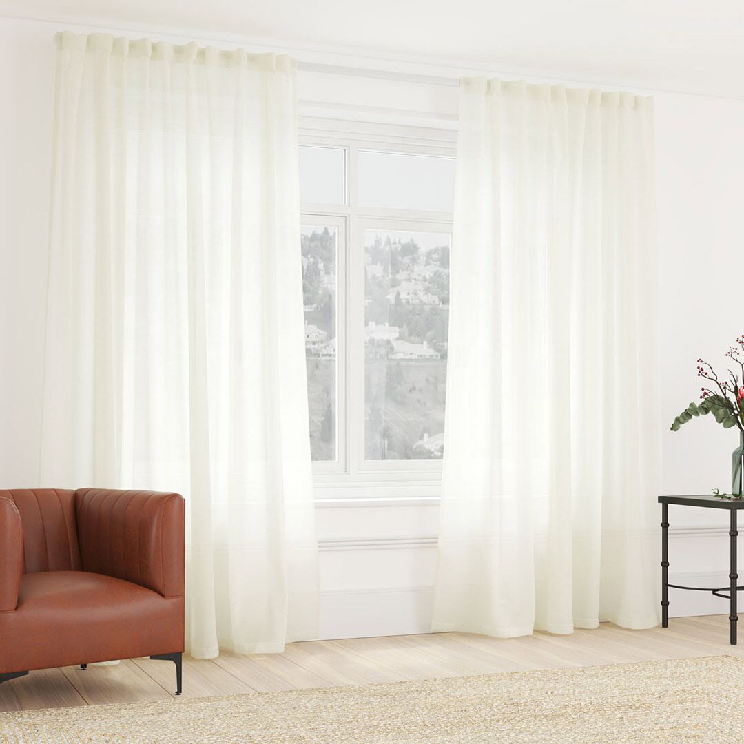 Ready Made Plain Voile 500cm x 218cm 302037