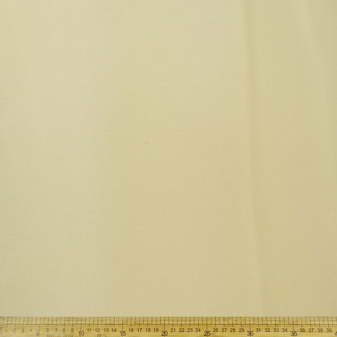 100% Plain Cotton Cream 240cm Fabric