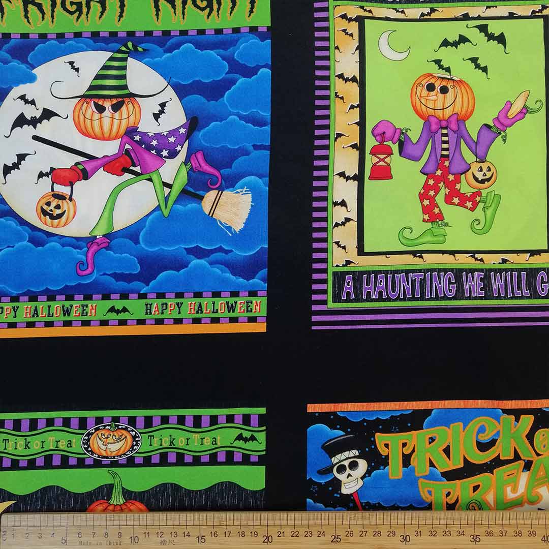 100% Cotton Ptd-13 Halloween