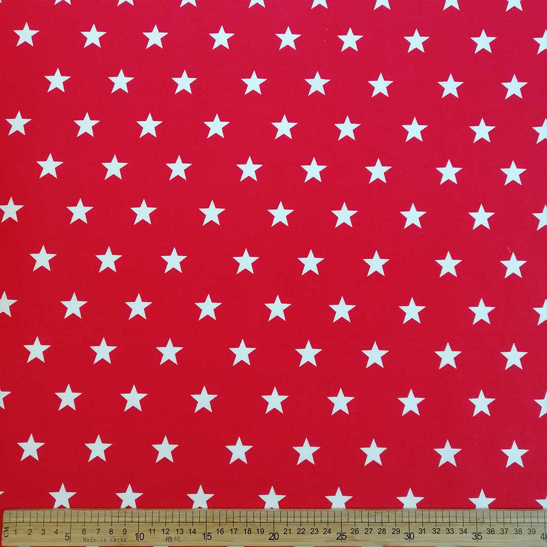 100% Cotton Poplin Printed -18 Stars