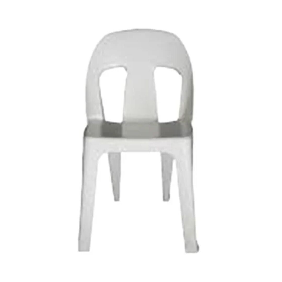 White chair Afri Chair Econo Recycled - White - Image 1
