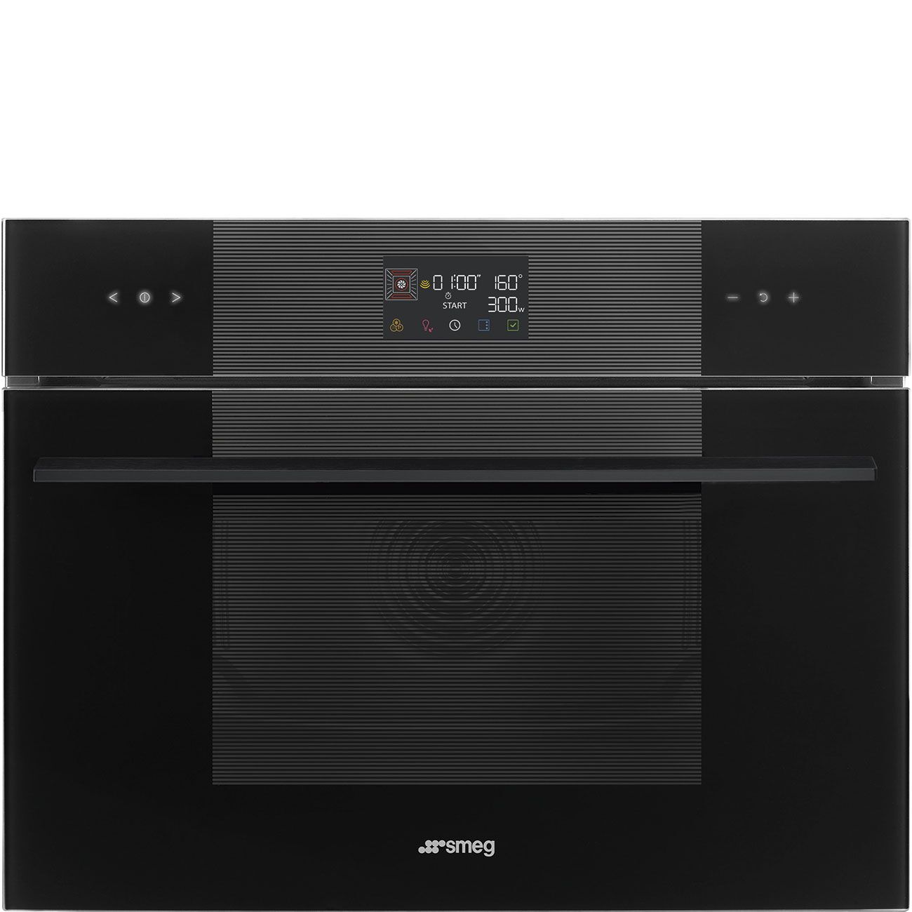 SO4102M1B3 (1) SMEG 45cm Linea Aesthetic Combi Microwave Oven SO4102M1B3 - Image 1