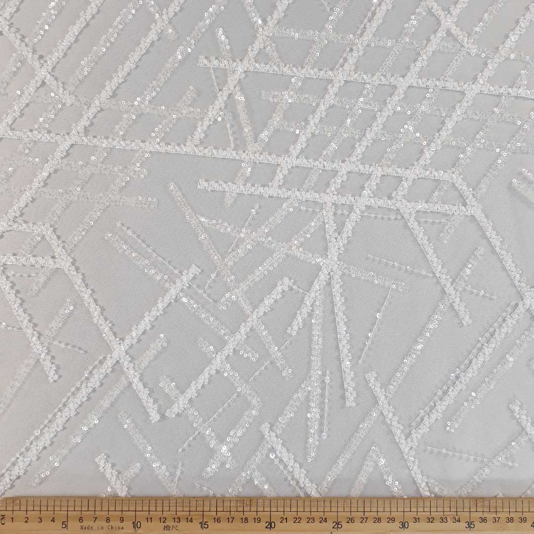 BR020063_1.jpg Bridal Lace Bx2235 White - Image 1