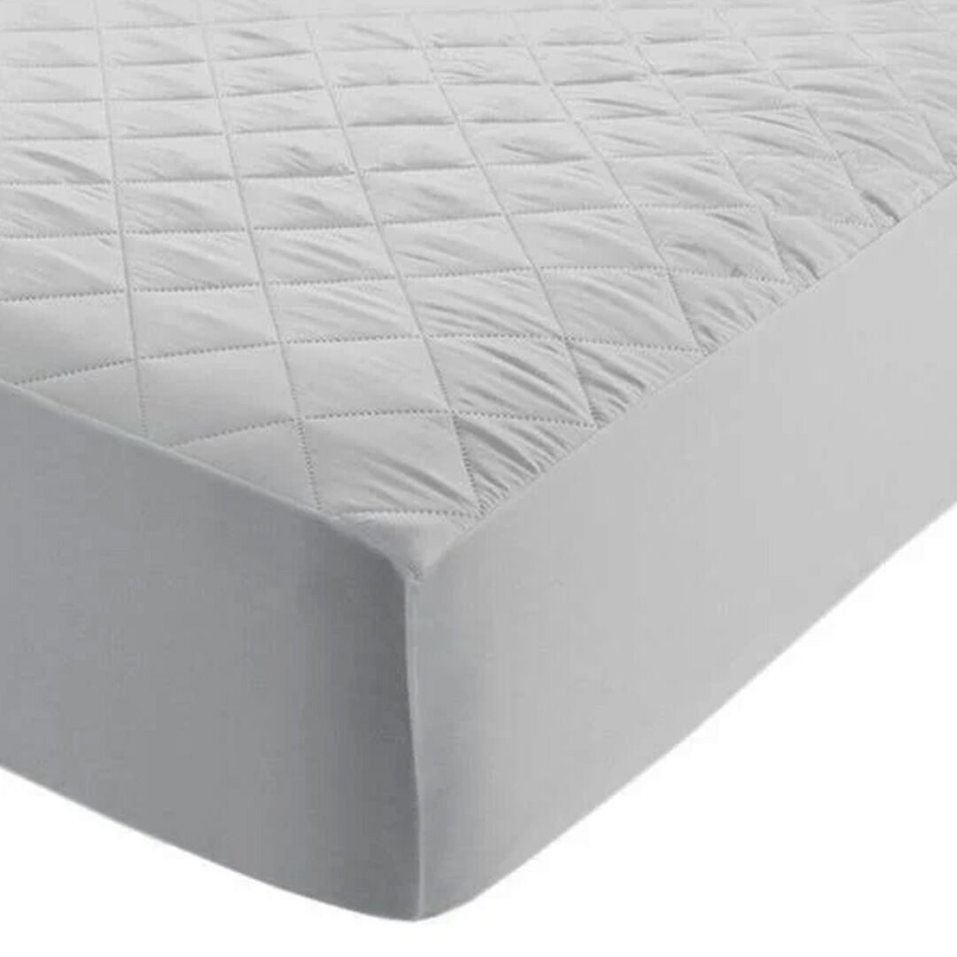 Queen Mattress Protector Waterproof Quilted Wm - Image 1
