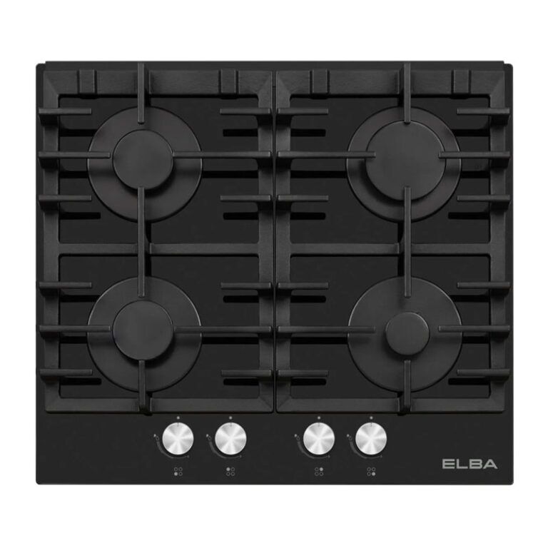 ELBA 60CM 4 BURNER GAS ON GLASS 04/T65-450G - Image 1