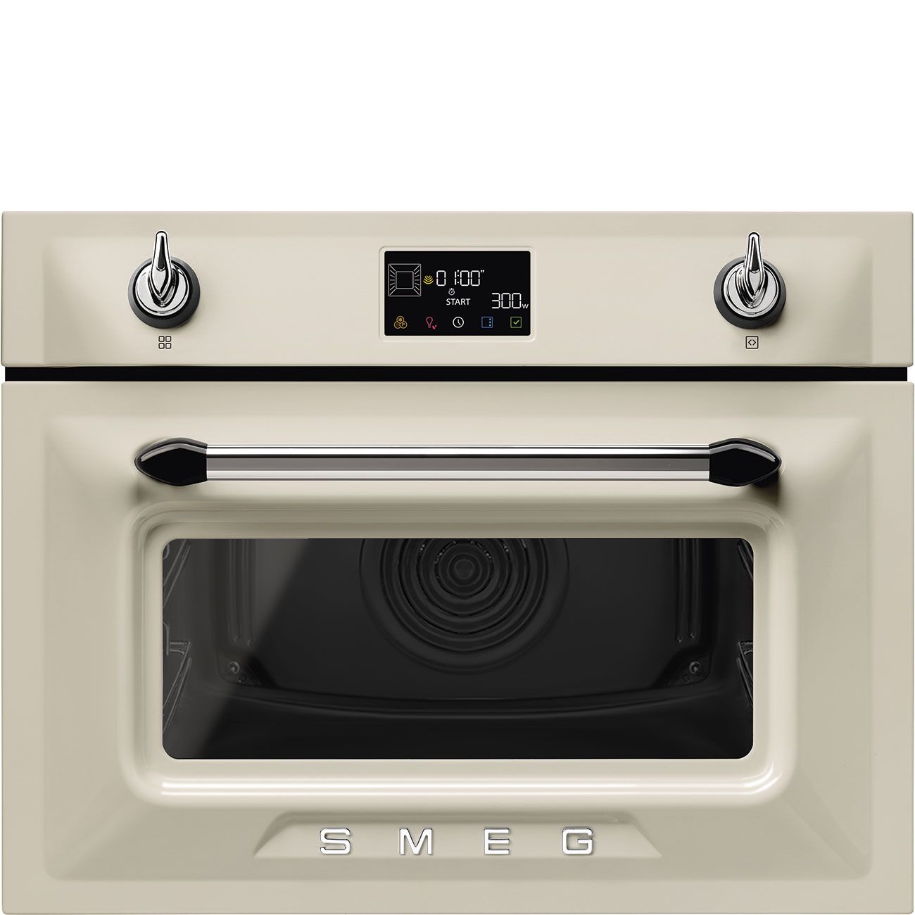 SO4902M1P SMEG 45cm Victoria Combi Microwave Galileo Oven SO4902M1P - Image 1
