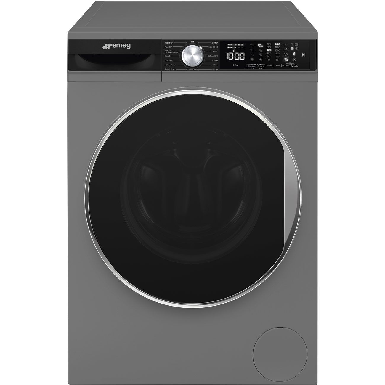 SMEG 10KG Free-standing Washing Machine WM3T04XSA - Image 1