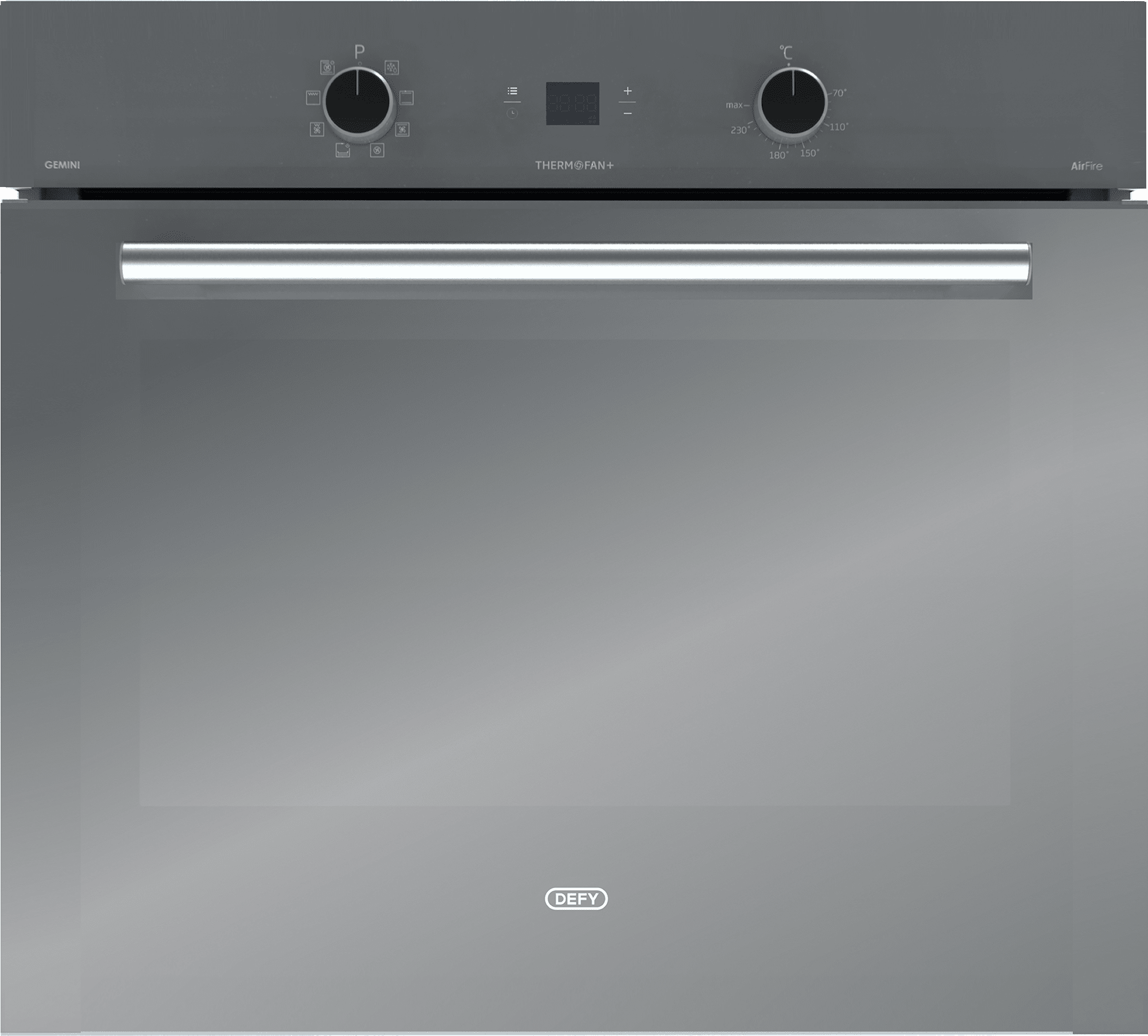 DB0775 Defy DBO775 Multifunction Oven 60cm Gemini Eye-Level Stainless Steel - Image 1