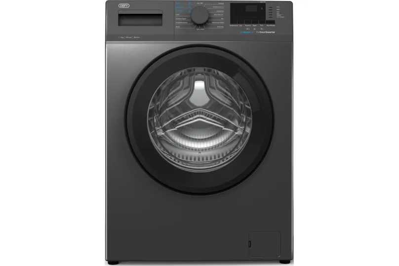 DAW394 Defy DAW394 7kg Front Loader Manhattan Grey Washing Machine - Image 1