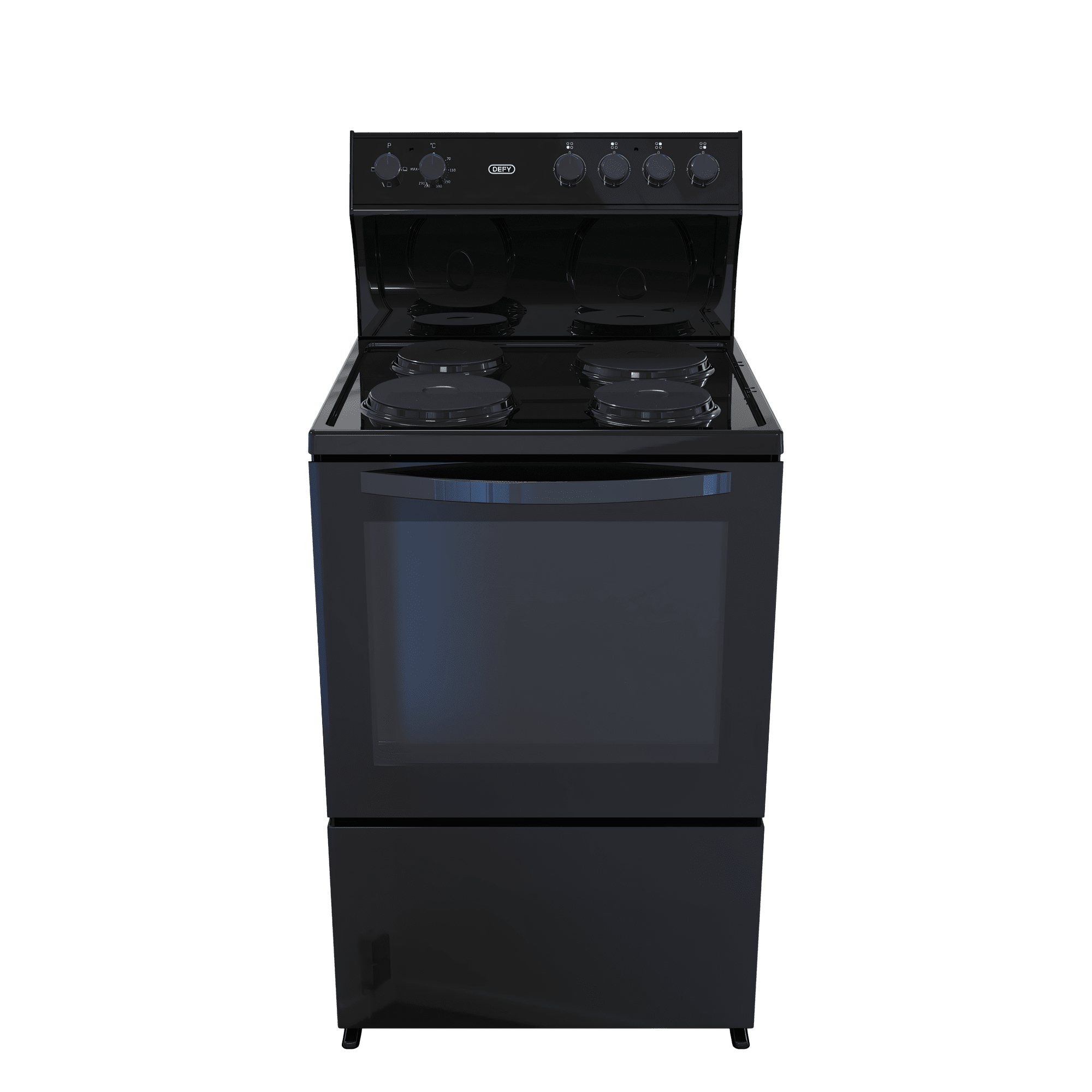 DSS694X Defy DSS694X Electric Stove 60cm 4-Plate Freestanding - Image 1