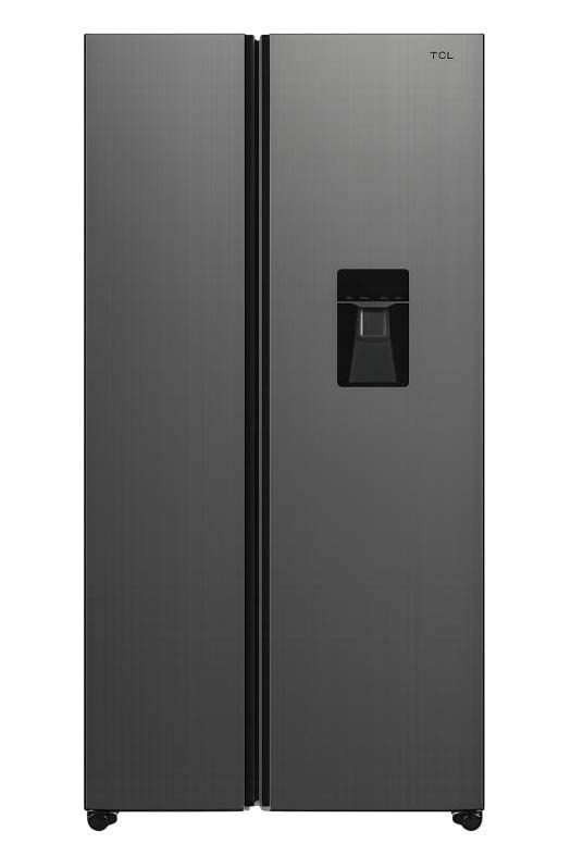 518L Nett No Frost Inverter Side-by-Side Refrigerator with Water Dispenser -Grey P692SBGWD - Image 1