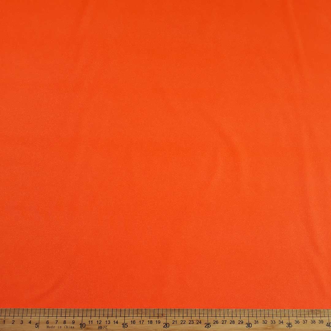 DR10751-9_1.jpg Nylon Lycra Shine 150cm Orange - Image 1