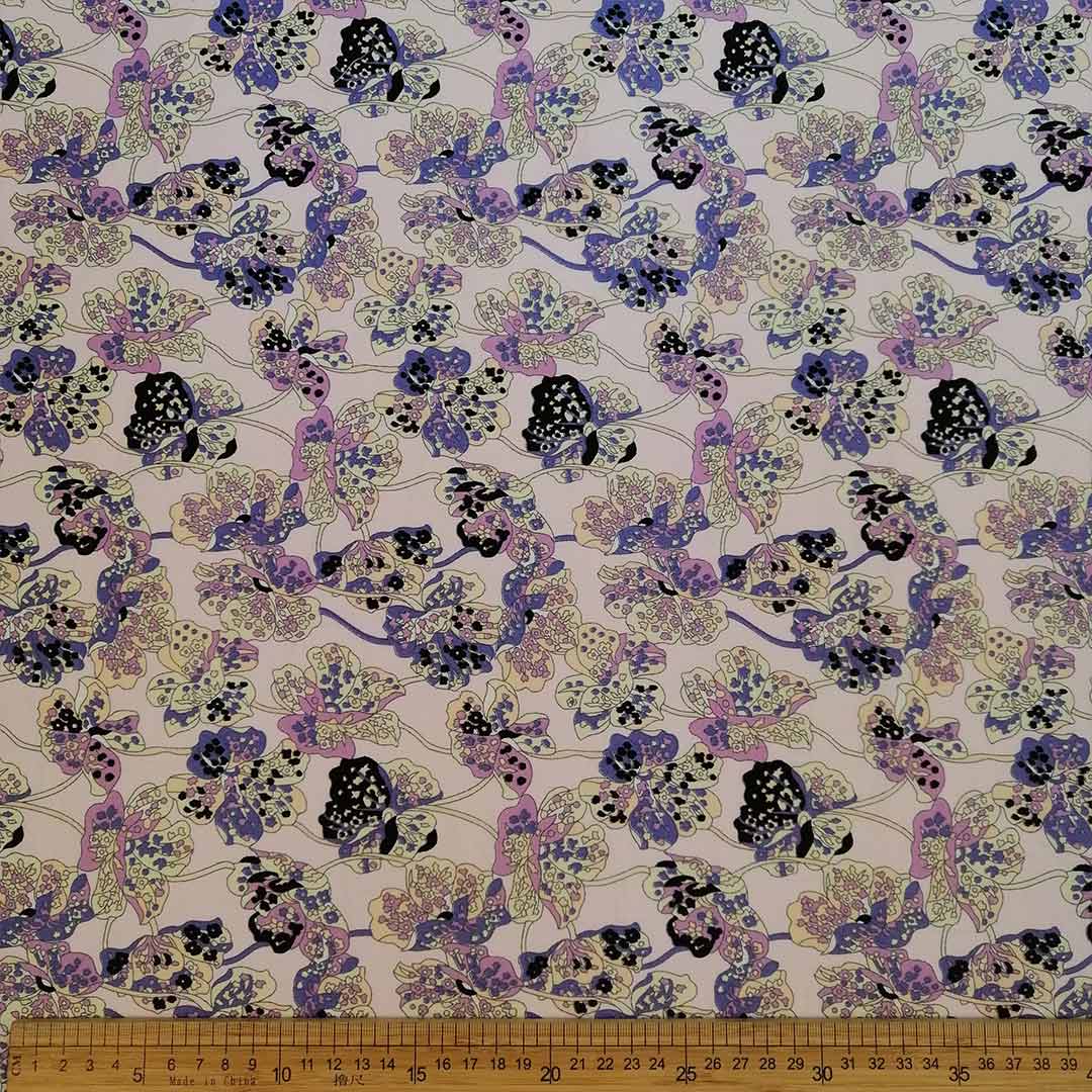 DR09712-10_1.jpg 100% Cotton Printed-10 Poppies - Image 1