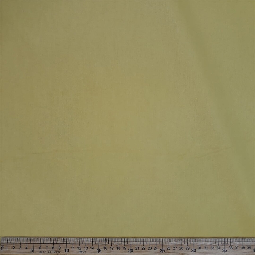100% Cotton Mustard 240cm Plain Fabric