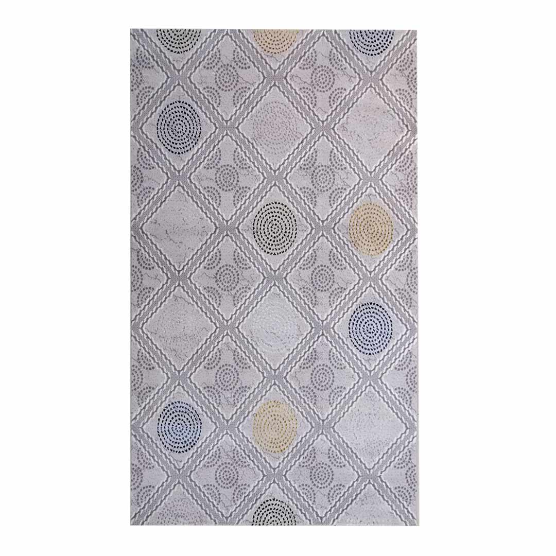 Rhombic Ropes 160x230cm Light-Grey Carpet