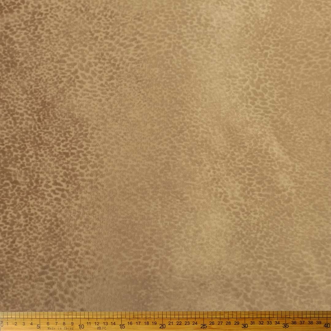 Marselli 3 Upholstery 150cm (Wx) Brown Leopard fabric with a leopard print, ideal for upholstery and home decor projects.