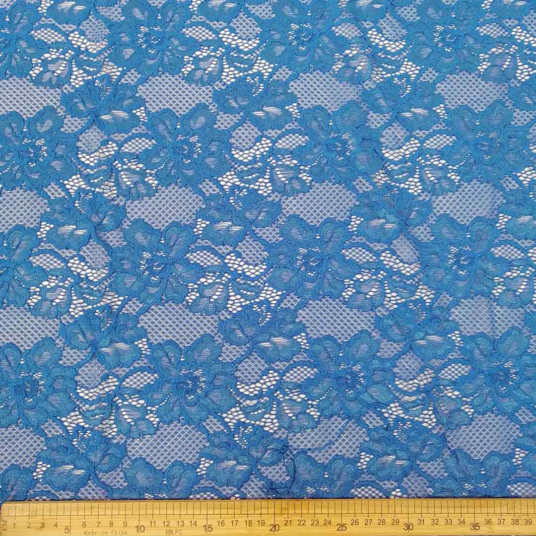 Viola Stretch Lace 5094 with floral pattern and stretchy material, ideal for fashion, lingerie, and home décor projects.