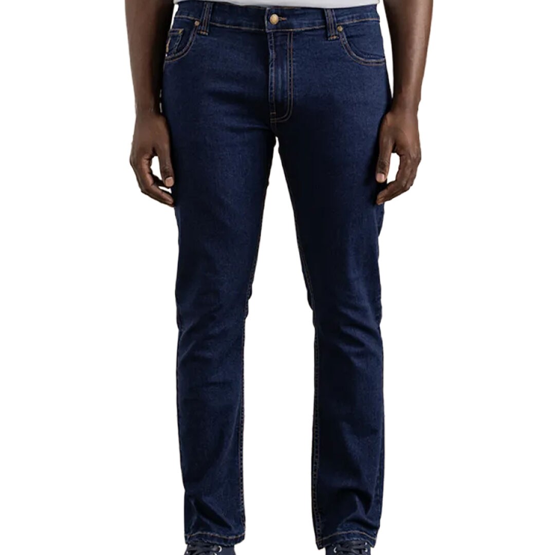 ME2015 INDIGO Polo Mens Simon Jean - Indigo - Image 1