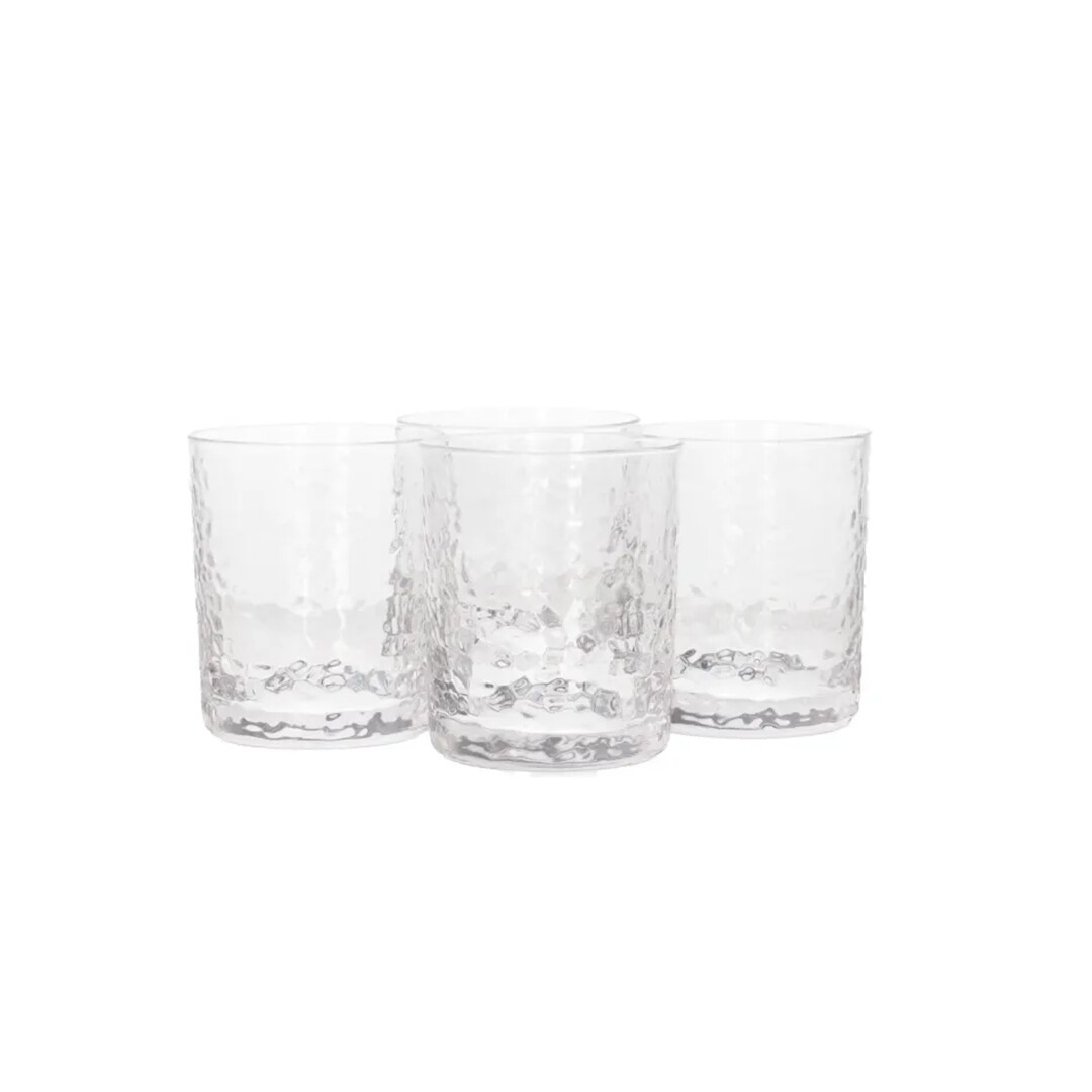 GL100127 Whiskey Glasses Set 4 Piece Set 300ML