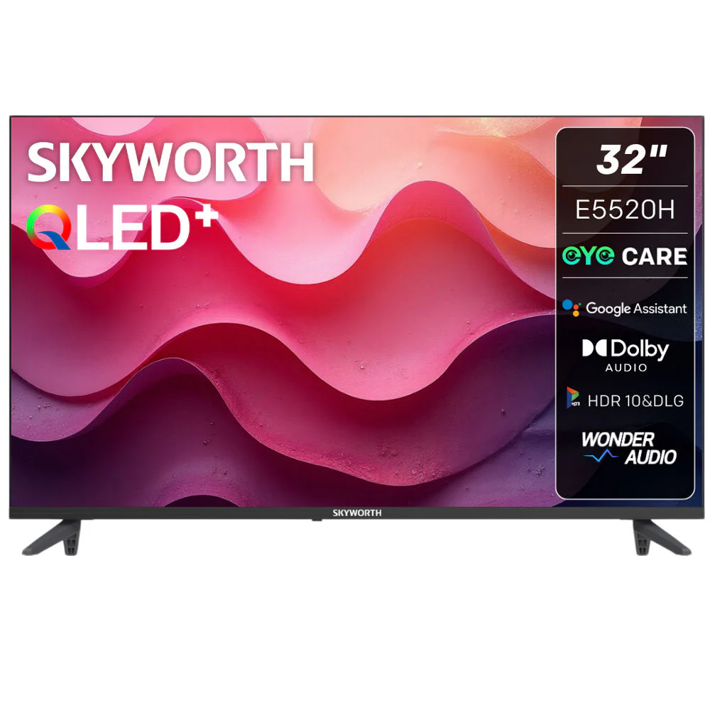 25846_pims_1024x1024@2x32E5520H Skyworth 32 Inch QLED Google TV 32E5520H - Image 1