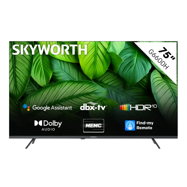Skyworth 75" Smart UHD Google TV 75G6600H - Image 1