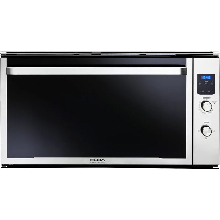ELBA ELIO 90CM MULTI FUNCTION ELECTRIC OVEN STAINLESS STEEL WITH BLACK GLASS FINISH 02/ELIO 900 - Image 1