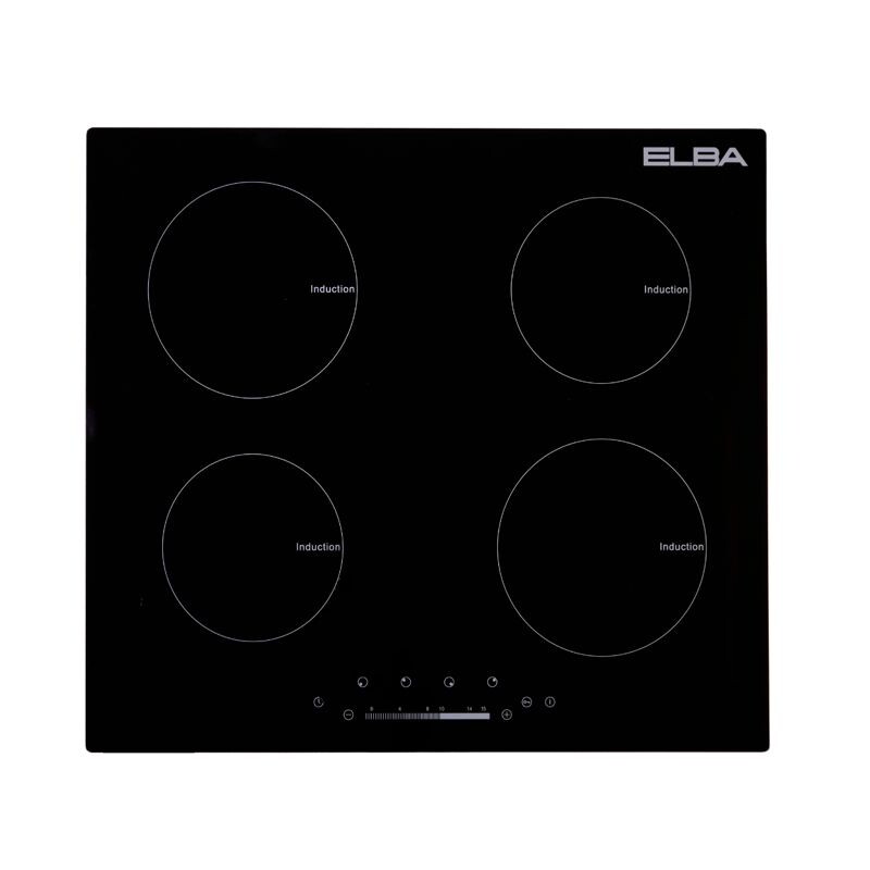 02LI4-01C Elba 60cm Black 4-Zone Induction Hob 02/LI4-01C - Image 1