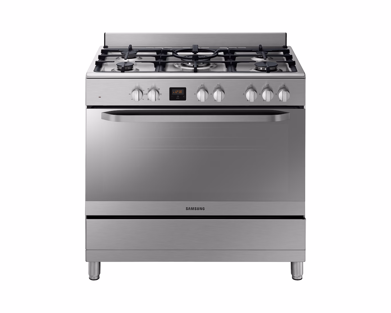 Samsung NY90T5010SS/FA 90 cm 5 Gas Burner With Triple Flame Wok Plate 95L - Image 1