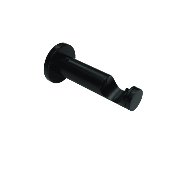 25MM MATT BLACK SINGLE BARREL BRACKET PW259 - Image 1