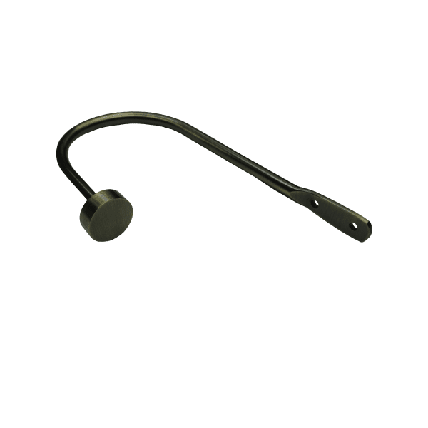 32MM ANTIQUE BRASS SOLID U ARM PSS260 - Image 1