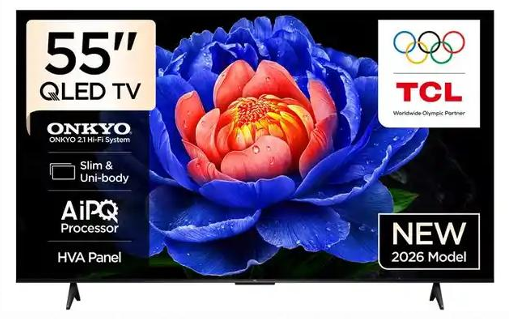 TCL 55” P7L 4K QLED GOOGLE TV 55P7L - Image 1