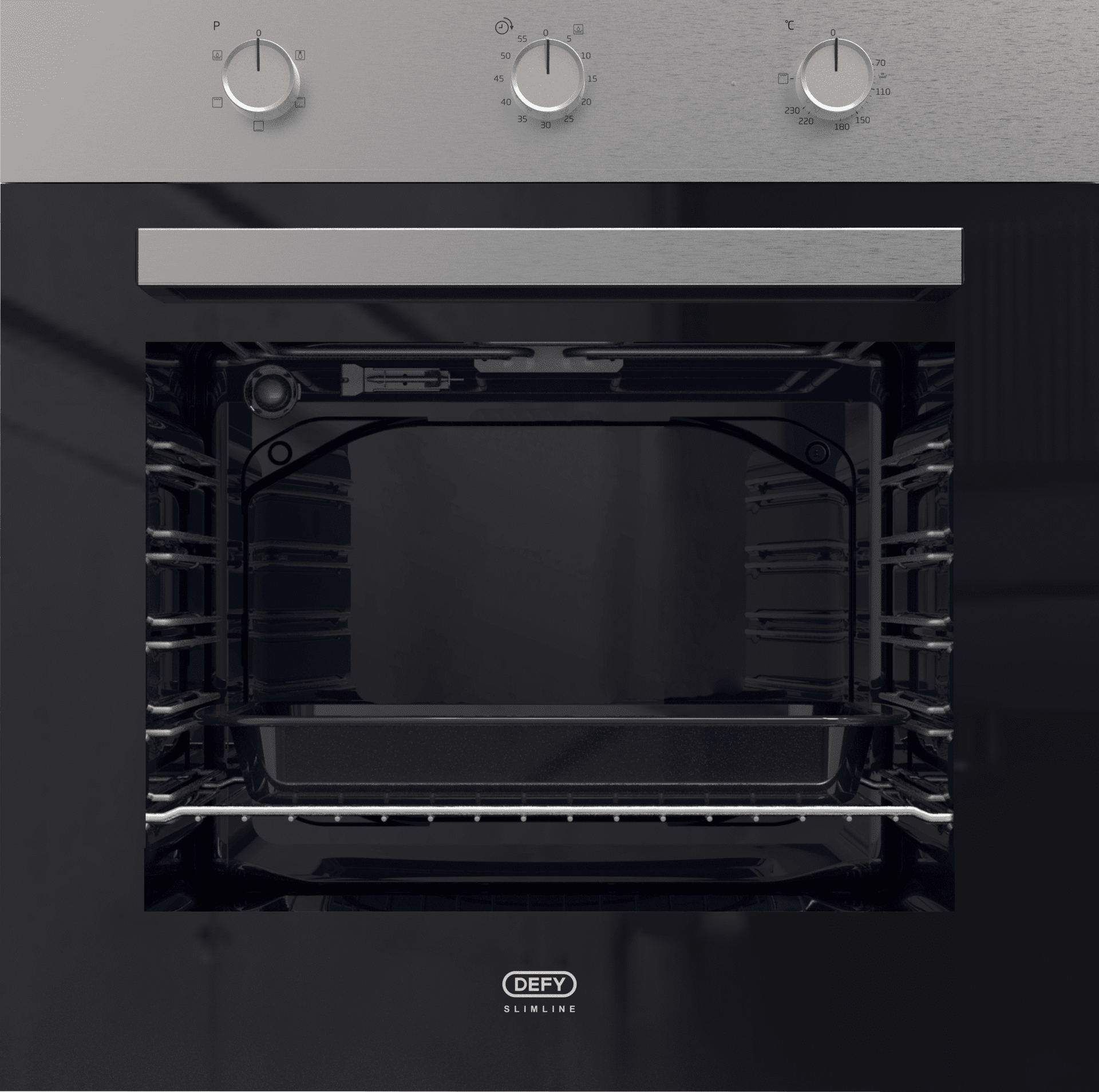dbo484_ss_l_ecommerce_4f43 DEFY Built-in Oven DBO484E - Image 1